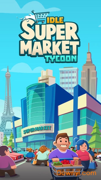 idle supermarket tycoon无限金币版 游戏截图